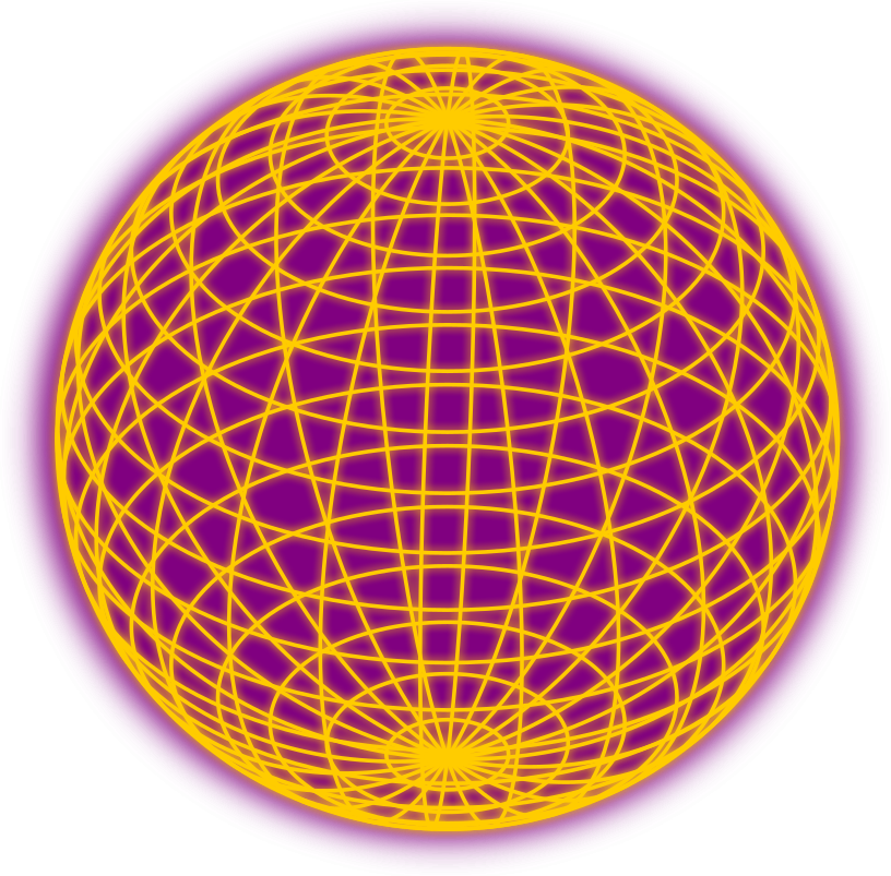 Metaverse Globe Logo